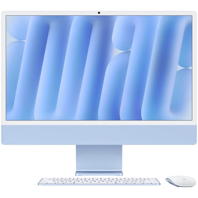 Моноблок Apple iMac 24 M4 10CPU/10GPU/16GB/512GB (MWV33) (Синий)