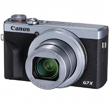 картинка Фотоаппарат Canon PSG7X Mark 3 PowerShot G7X (Серебристый) от Дисконт "Революция цен"