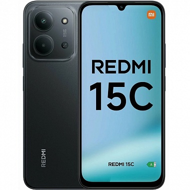картинка Редми 15C 4/128GB (Черный) от Дисконт "Революция цен"