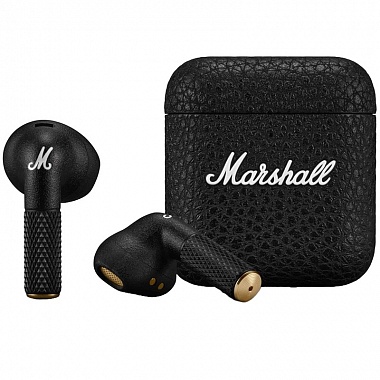 картинка Беспроводные наушники Marshall Minor IV (Черные) от Дисконт "Революция цен"